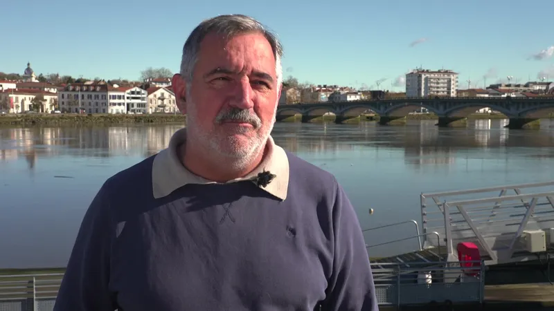 Gorka Robles, petit-fils d'un réfugié.