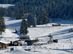 <p>Les remontées mécaniques sont à l'arrêt sur la station des Rousses (Jura). Le préfet du Jura a également interdit par arrêté l'accès au parking des Dappes situé en France et qui dessert les remontées mécaniques suisses montant à La Dole.&nbsp;</p>