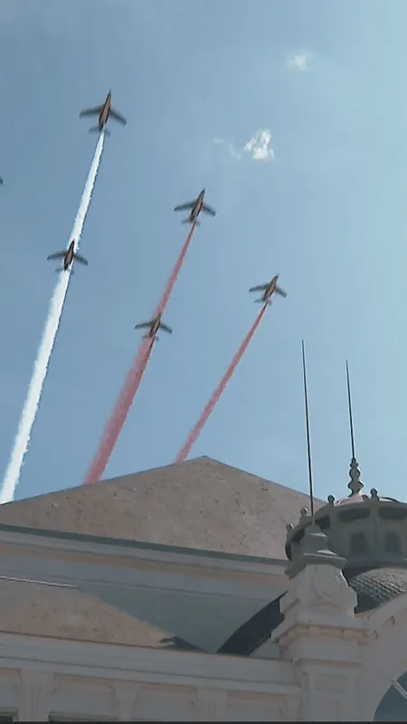 La Patrouille de France fait le show à Cabourg