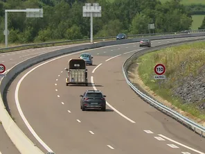 (Illustration) Une portion de la RCEA, en Saône-et-Loire.