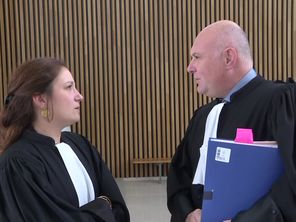 Maîtres Marine Barbe et Frédéric Dutin sont avocats des parties civiles, dans l'affaire de la tentative d'assassinat à Habas.