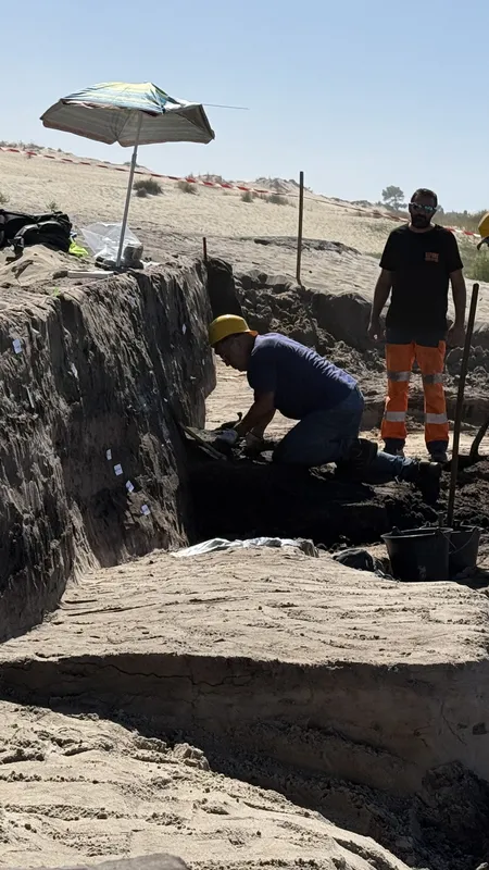 VIDÉO - Course contre la montre à la Dune du Pilat : des fouilles archéologiques s'activent pour sauver les vestiges des premiers habitants 