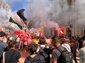 La manifestation de Montpellier s'est déroulée dans le calme jusqu'à la mi-journée. Environ 500 personnes ont affronté les forces de l'ordre après la dispersion du cortège - 10 septembre 2025.