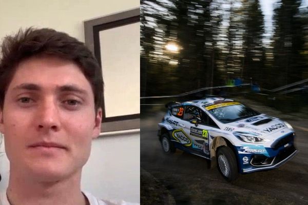 Adrien Fourmaux, pilote de rallye, avait effectué un beau début de saison avant d'entrer en confinement.