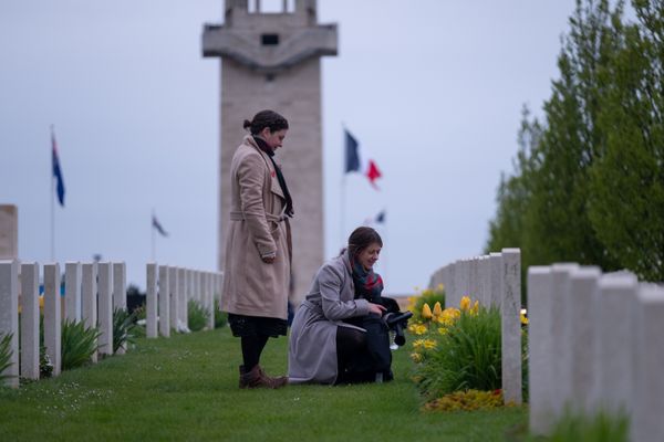 Près de 1500 personnes sont venues rendre hommage aux soldats australiens et néo-zélandais tombés pendant la Grande Guerre.