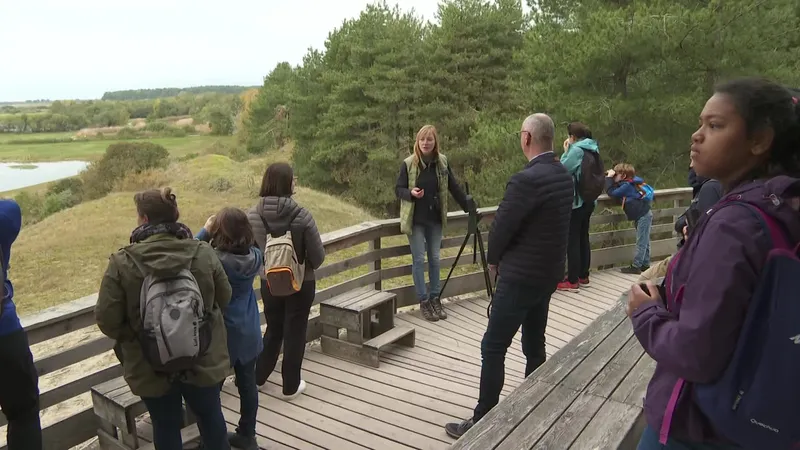 Léa - Guide naturaliste au parc du Marquenterre.