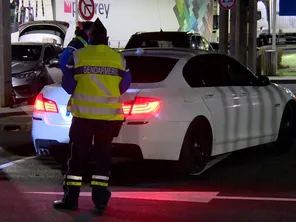 Contrôle de véhicules sur l'aire d'autoroute de Salbris (Loir-et-Cher) - 20 novembre 2025