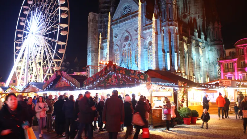 Le marché de Noël de Mulhouse accueille chaque fin d'année un million de personnes en moyenne
