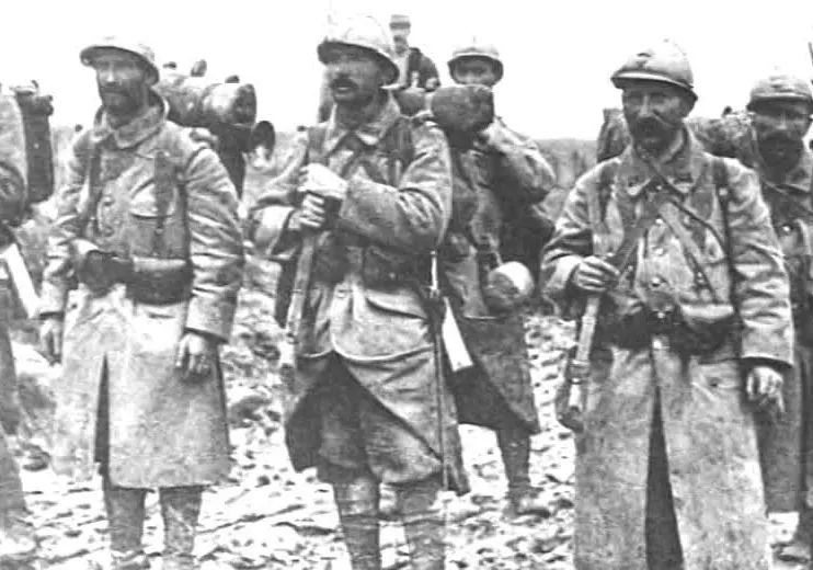 Des soldats lors de la première Guerre mondiale