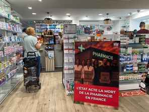 Les pharmacies ont peur pour leur avenir suite aux décisions du gouvernement les concernant.