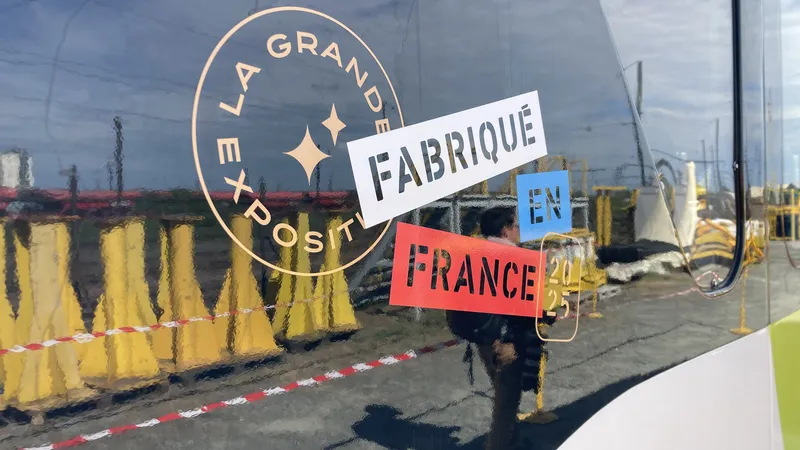 Soutenu par l'ADEME dans le cadre du programme France 2030, l'Ecotrain a été exposé devant le Palais de l'Elysée, le 15 et 16 novembre 2025.