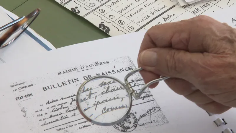L'état civil du défunt, son livret de famille ou celui des parents servent de premières pistes pour l'enquête. 