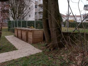 A Besançon, les bacs de composts se sont largement développés.