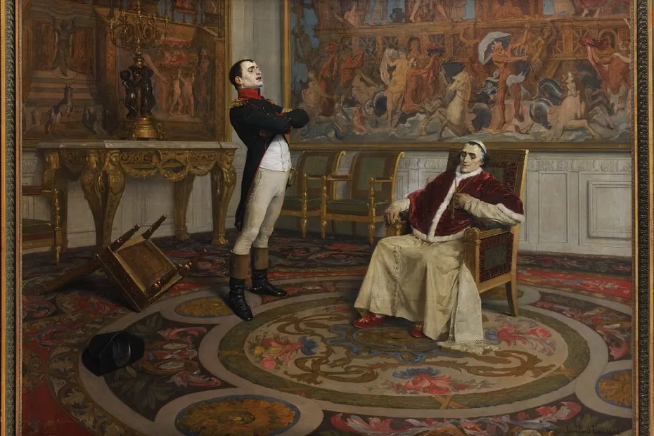 Quand un pape venait &agrave; Paris&hellip; et que Napol&eacute;on finissait par le faire emprisonner