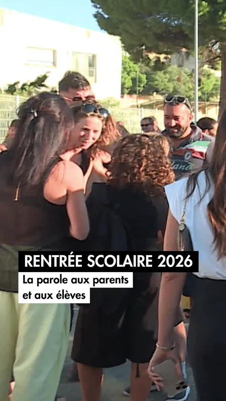 VIDÉO. #Rentrée2026 : Les impressions des élèves et des parents recueillies juste avant la rentrée ce matin