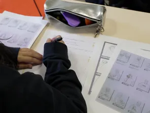 Les collégiens ont une heure de cours par semaine.