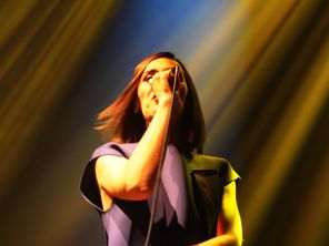 Yelle hier soir sur la scène de Stereolux