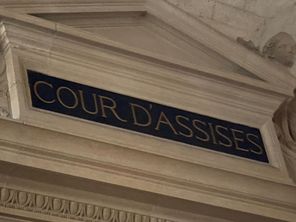 La salle Voltaire de la cour d'assises de Paris