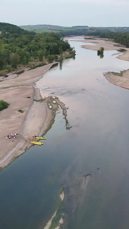 Sécheresse : le niveau de la Loire au plus bas face à une chaleur record et une eau à 32°C