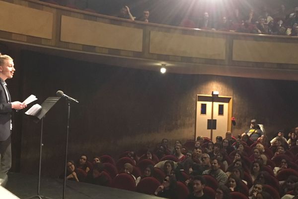 Théotime d'Ornano a remporté la finale 2018 du concours Eloquentia Limoges