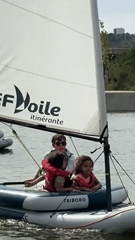J'ai testé pour vous : la voile sur le canal