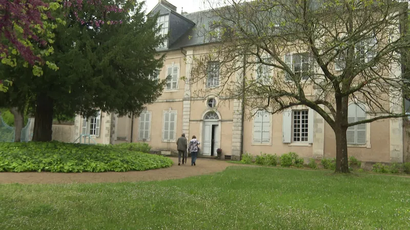 Le domaine de George Sand à Nohant-Vic dans l'Indre.