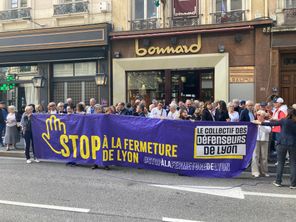 Rassemblement de soutien à la charcuterie Bonnard du Collectif des Défenseurs de Lyon - 15/9/25