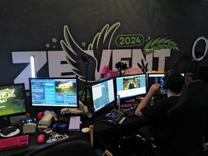 Montpellier - opération Zevent, marathon caritatif de jeu en ligne. Les streamers ont récolté plus de 16 millions d'euros - 7 septembre 2025.