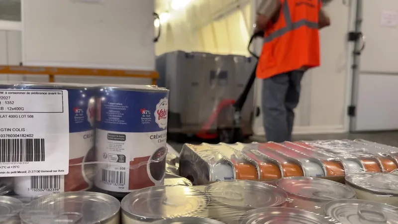 À cause de réfrigérateurs défectueux, la Banque alimentaire de Charente-Maritime est contrainte de réduire ses produits frais au profit de conserves. 