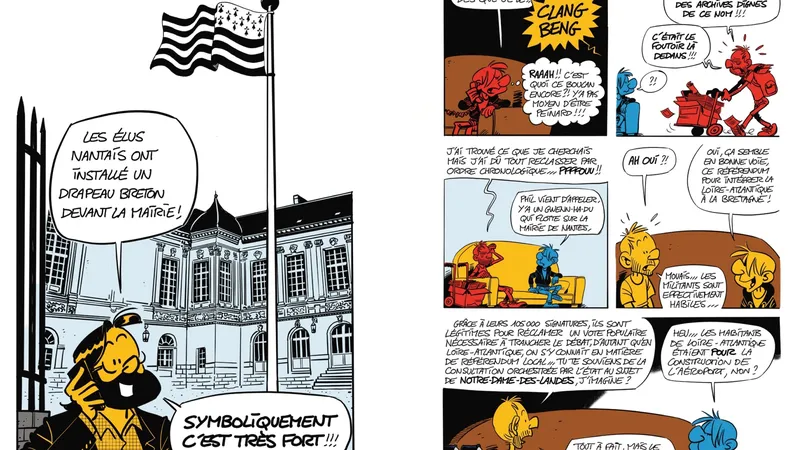 planche roman graphique la frontière bretonne