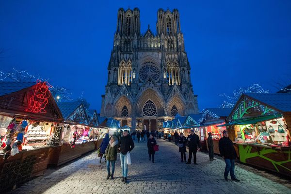 Le marché de Noël de Reims, 27 décembre 2017