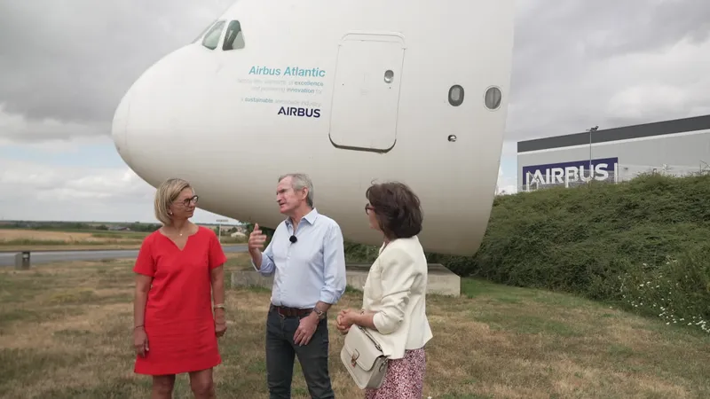 En plus du Canal Seine-Nord Europe, le sénateur Stéphane Demilly défend le secteur de l'aéronautique. 