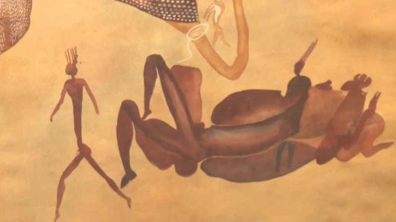 Toutes les oeuvres présentées dans cette exposition sont des copies des oeuvres originales peintes sur des murs