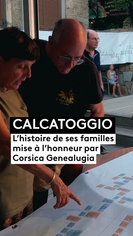 VIDÉO - CALCATOGGIO : L'histoire des ses familles mise à l'honneur par Corsica Genealugia