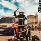 Cette année, les sapeurs-pompiers de Gisors (Eure) ont joué la comédie pour leur calendrier sur le thème du cinéma.