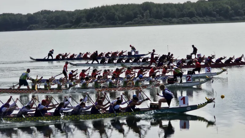 La compétition de Dragon Boat a profité au SNB.