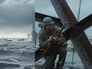 Sur les réseaux sociaux, des créateurs de contenus utilisent l'intelligence artificielle pour générer des reconstitutions du Débarquement en Normandie.