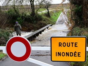 Plusieurs routes sont fermées sont fermées en Occitanie après les fortes pluies de ces derniers jours.