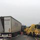 Une collision s'est produite entre 3 poids lourds lundi 17 février sur la RCEA au niveau de Coulanges, dans l'Allier.