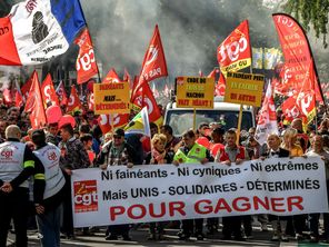 La mobilisation à Lille ce 12 septembre 2017.