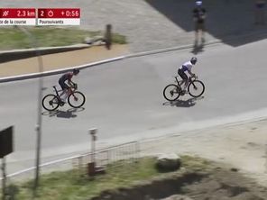 Michaël Woods a placé l'attaque décisive à 2,3 kilomètres de l'arrivée, au sommet des Angles.