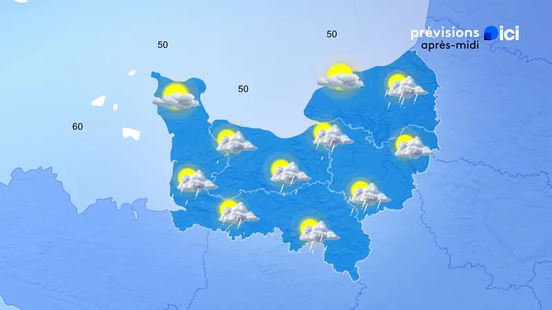 Météo, mardi 25 février, après-midi