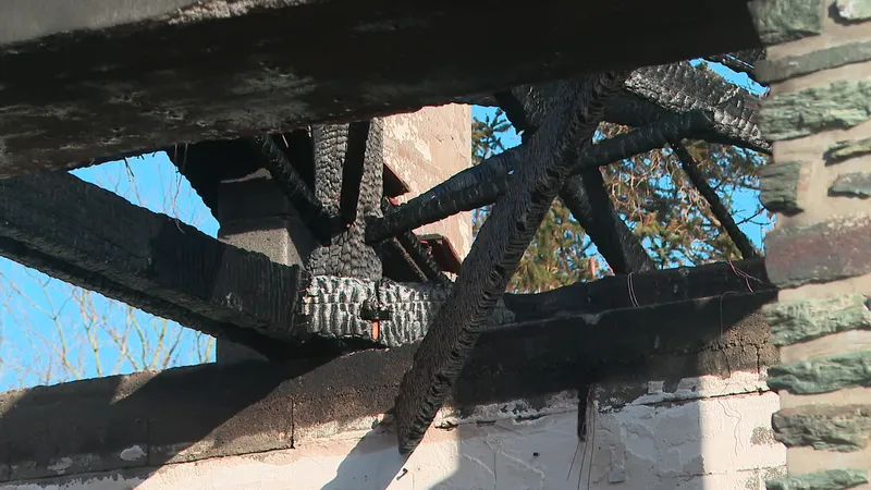 La future gendarmerie de Bois-de-Céné en Vendée incendiée dans la nuit du 21 au 22 février 2025